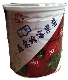 五惠蜂蜜草莓果醬3.3kg
