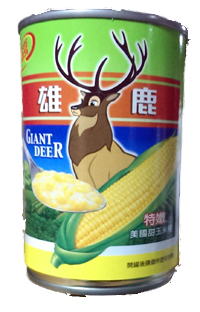 雄鹿玉米醬425g