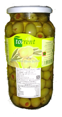 green olives stuffed紅心橄欖