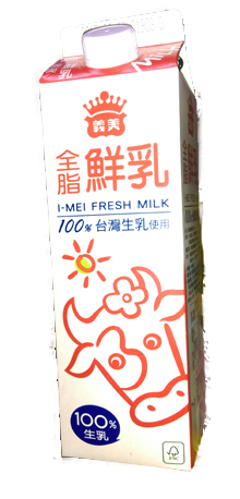 義美全脂鮮奶{100%}台灣生乳使用